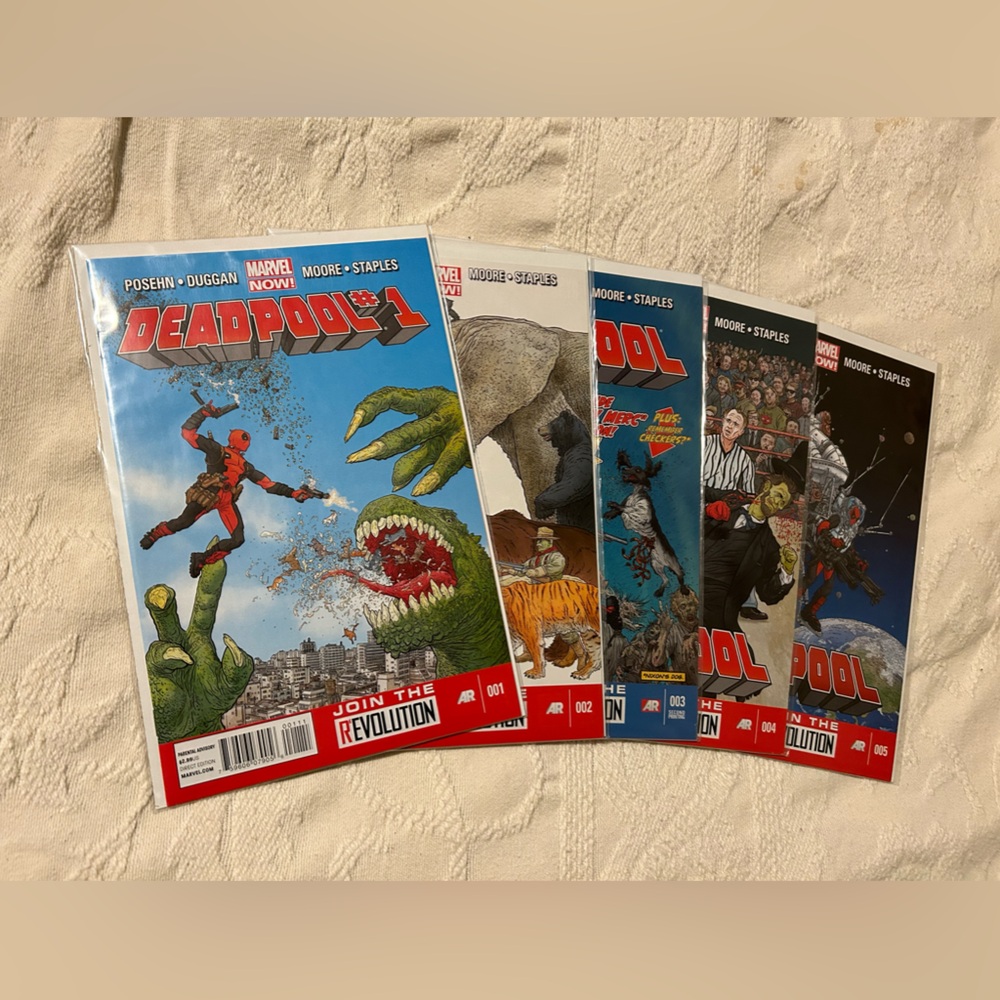 DEADPOOL COMIC BOOKS!